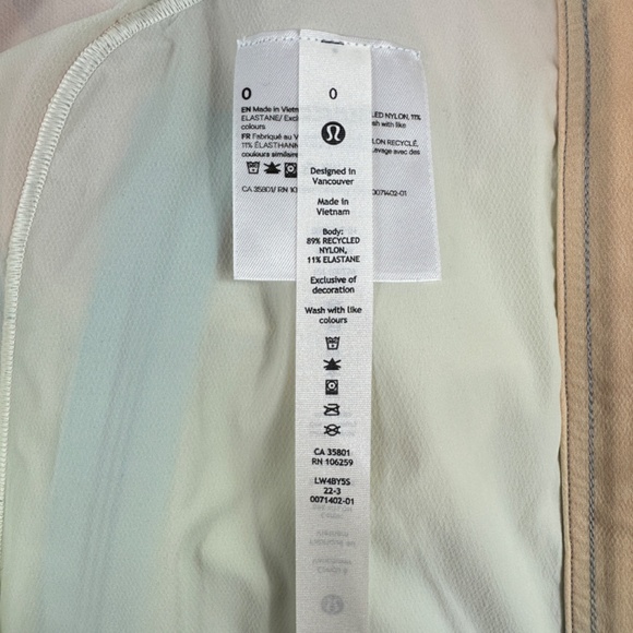 NWT Lululemon x Madhappy Packable Run Jacket Multicolored Womens Size 0 - Picture 12 of 15
